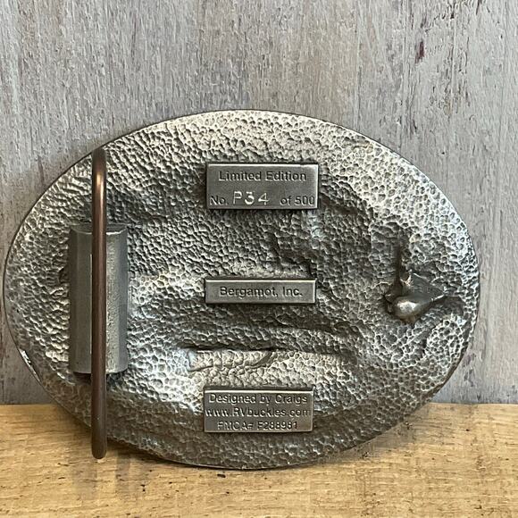 Bergamot Camper Belt Buckle RV Camping Motor Home Limited Edition Outdoors - Picture 4 of 7
